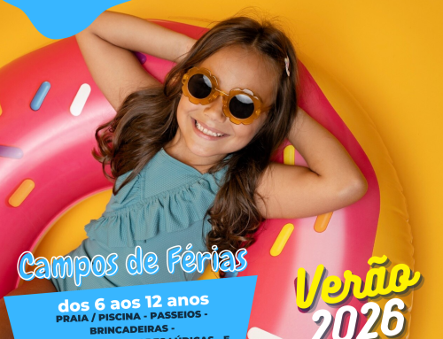 Férias em Movimento. Julho e Agosto. Campos de Férias. Loulé.